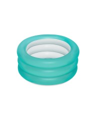 Bestway Piscina Gonfiabile Bambini 3 Anelli Eco Colore Assortito 183x33 cm +2 Anni Giardino 51027