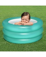 Bestway Piscina Gonfiabile per Bambini 3 Anelli Colori Assortiti 70x30 cm +2 Anni Giardino 51033