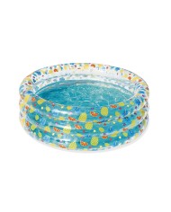 Bestway Piscina Gonfiabile per Bambini 3 Anelli Colori Assortiti 70x30 cm +2 Anni Giardino 51033