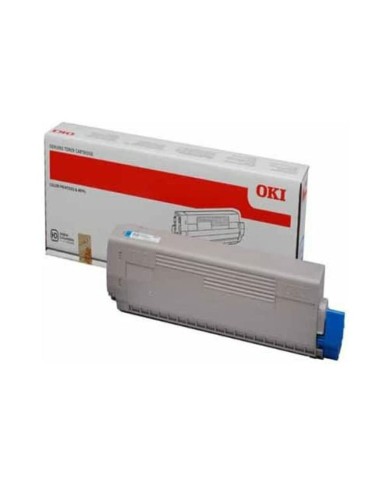Toner Originale OKI 44844615 Nero Ciano