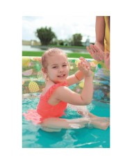Bestway Piscina Gonfiabile 3 Anelli Trasparente Tropicale 150x53 cm +6 Anni Giardino 51045 Bestway Piscina Gonfiabile 3 Anelli Trasparente Tropicale 150x53 cm +6 Anni Giardino 51045