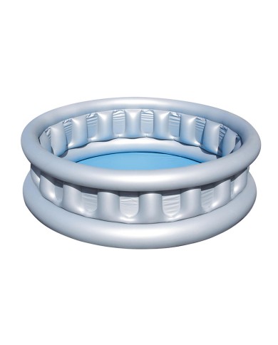 Bestway Piscina Gonfiabile per Bambini 3 Camere Nave Spaziale 152x43 cm +3 Anni Giardino 51080