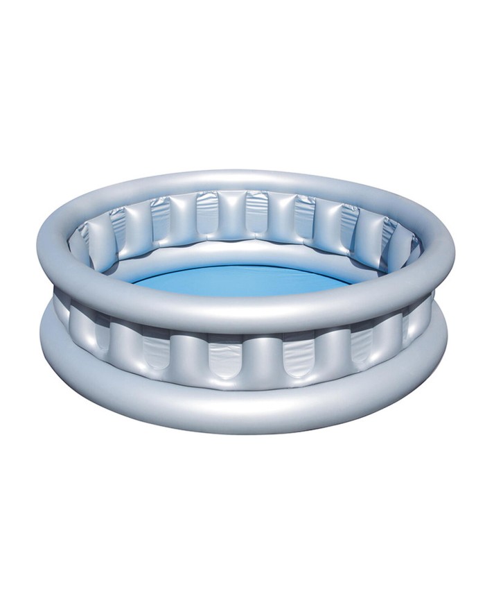 Bestway Piscina Gonfiabile per Bambini 3 Camere Nave Spaziale 152x43 cm +3 Anni Giardino 51080