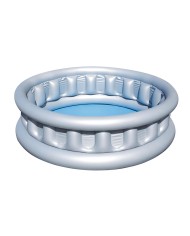 Bestway Piscina Gonfiabile per Bambini 3 Camere Nave Spaziale 152x43 cm +3 Anni Giardino 51080