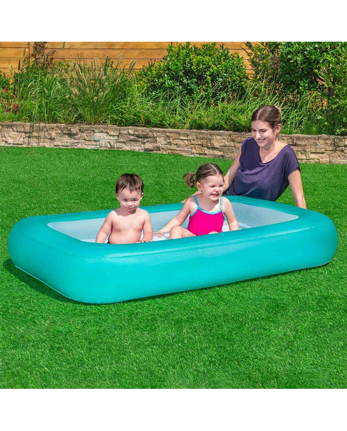 Bestway Piscina Gonfiabile Infantile Bebe Pavimento Imbottito 104x25 cm +2 Anni Giardino 51115 Bestway Piscina Gonfiabile Infantile Bebe Pavimento Imbottito 104x25 cm +2 Anni Giardino 51115