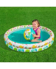 Bestway Piscina Gonfiabile per Bambini 2 Anelli Set 122x20 cm +2 Anni Giardino 51124 Bestway Piscina Gonfiabile per Bambini 2 Anelli Set 122x20 cm +2 Anni Giardino 51124