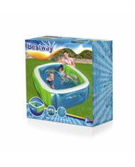 Bestway Piscina Gonfiabile con Finestrini 168x168x56 cm +6 Anni Giardino 51132 Bestway Piscina Gonfiabile con Finestrini 168x168x56 cm +6 Anni Giardino 51132