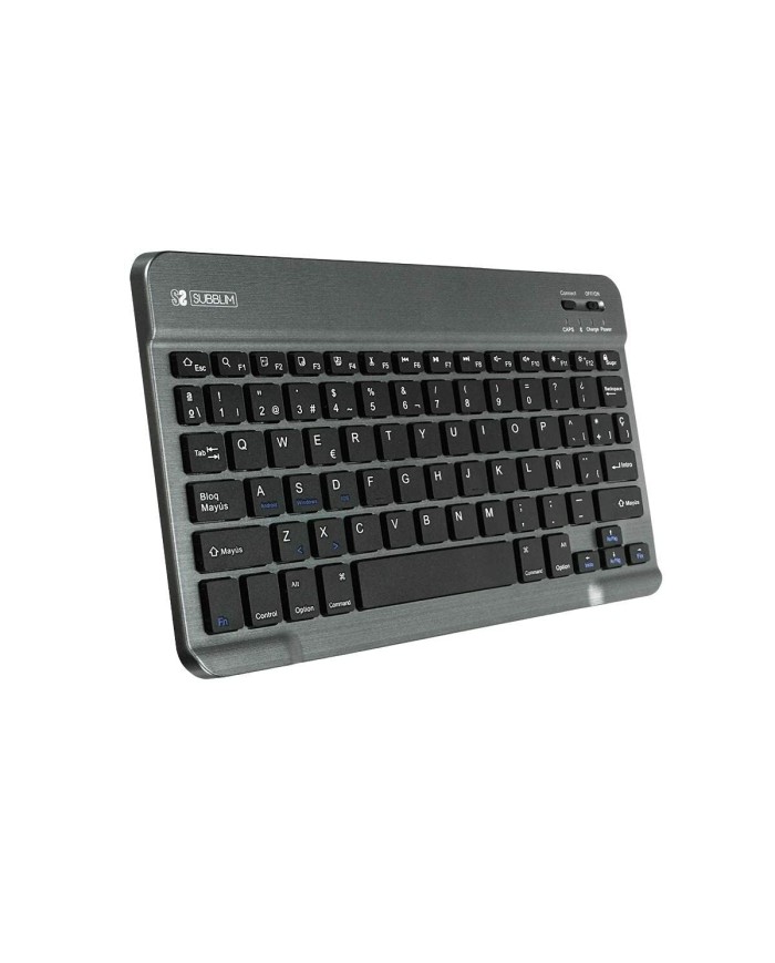 Tastiera Subblim SUB-KBT-SM0002 Grigio Qwerty in Spagnolo
