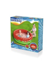 Bestway Piscina Gonfiabile Infantile 3 Anelli Fragola 168x38 cm +2 Anni Giardino 51145 Bestway Piscina Gonfiabile Infantile 3 Anelli Fragola 168x38 cm +2 Anni Giardino 51145