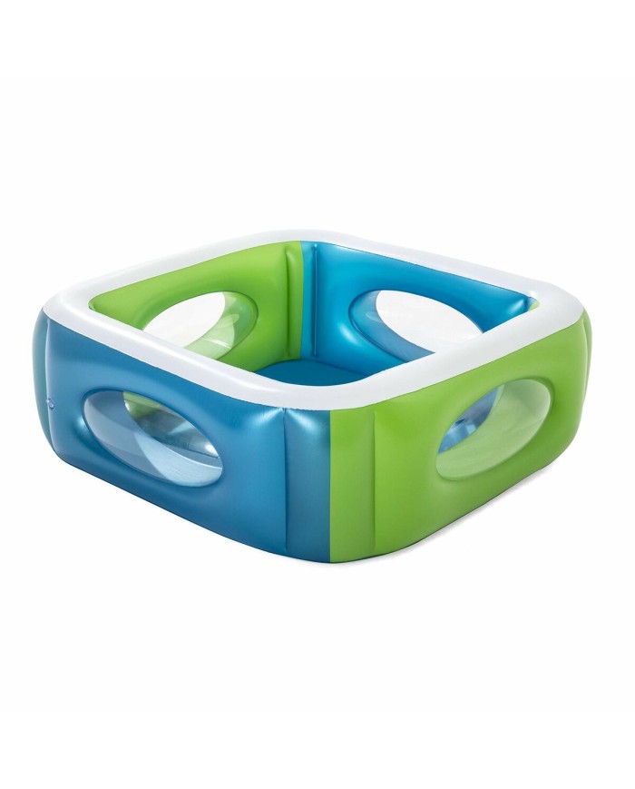 Bestway Piscina Gonfiabile con Finestrini 168x168x56 cm +6 Anni Giardino 51132 Bestway Piscina Gonfiabile con Finestrini 168x168x56 cm +6 Anni Giardino 51132