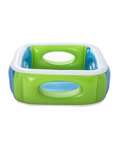 Bestway Piscina Gonfiabile con Finestrini 168x168x56 cm +6 Anni Giardino 51132
