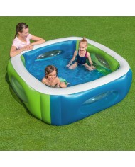 Bestway Piscina Gonfiabile con Finestrini 168x168x56 cm +6 Anni Giardino 51132 Bestway Piscina Gonfiabile con Finestrini 168x168x56 cm +6 Anni Giardino 51132