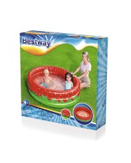 Bestway Piscina Gonfiabile Infantile 3 Anelli Fragola 168x38 cm +2 Anni Giardino 51145 Bestway Piscina Gonfiabile Infantile 3 Anelli Fragola 168x38 cm +2 Anni Giardino 51145