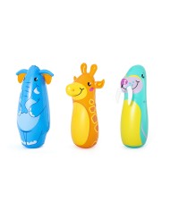 Sacco da Boxe da Terra Gonfiabile per Bambini Bestway animali 89 cm Sacco da Boxe da Terra Gonfiabile per Bambini Bestway animali 89 cm
