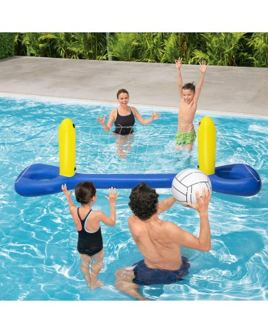Bestway Gioco Galleggiante Pallavolo Gonfiabile 244x64 cm +3 Anni Piscina 52133