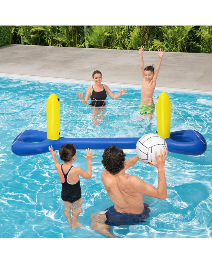 Bestway Gioco Galleggiante Pallavolo Gonfiabile 244x64 cm +3 Anni Piscina 52133