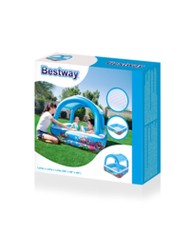 Bestway Piscina Gonfiabile Infantile Tetto Rimovibile 140x140x114 cm +2 Anni Giardino 52192 Bestway Piscina Gonfiabile Infantile Tetto Rimovibile 140x140x114 cm +2 Anni Giardino 52192