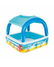 Bestway Piscina Gonfiabile Infantile Tetto Rimovibile 140x140x114 cm +2 Anni Giardino 52192 Bestway Piscina Gonfiabile Infantile Tetto Rimovibile 140x140x114 cm +2 Anni Giardino 52192