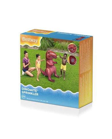Bestway Aspersore Gonfiabile Dinosaurio 99x76x122 cm +3 Anni Giardino 52294 Bestway Aspersore Gonfiabile Dinosaurio 99x76x122 cm +3 Anni Giardino 52294