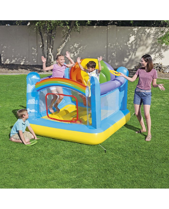 Bestway Gonfiabile Saltatore Giochi Anelli 175x173x137 cm +3 Anni Giardino 52269 Bestway Gonfiabile Saltatore Giochi Anelli 175x173x137 cm +3 Anni Giardino 52269
