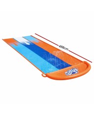Bestway Pista Scivolante Tripla 488x207,5 cm +3 Anni Giardino 52329