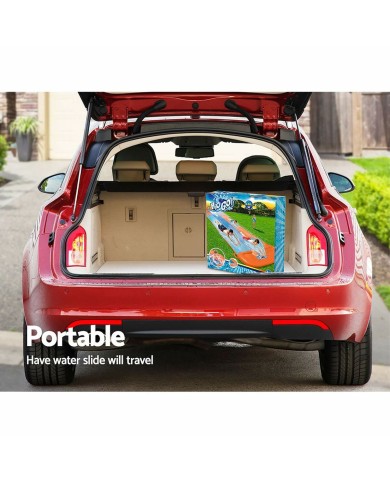 Bestway Pista Scivolante Tripla 488x207,5 cm +3 Anni Giardino 52329