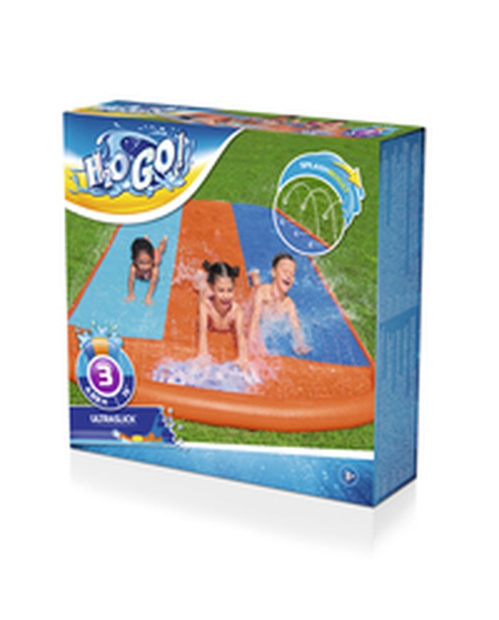 Bestway Pista Scivolante Tripla 488x207,5 cm +3 Anni Giardino 52329