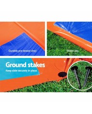 Bestway Pista Scivolante Tripla 488x207,5 cm +3 Anni Giardino 52329