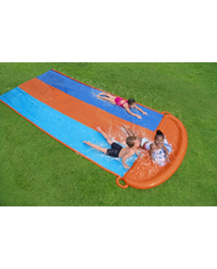 Bestway Pista Scivolante Tripla 488x207,5 cm +3 Anni Giardino 52329