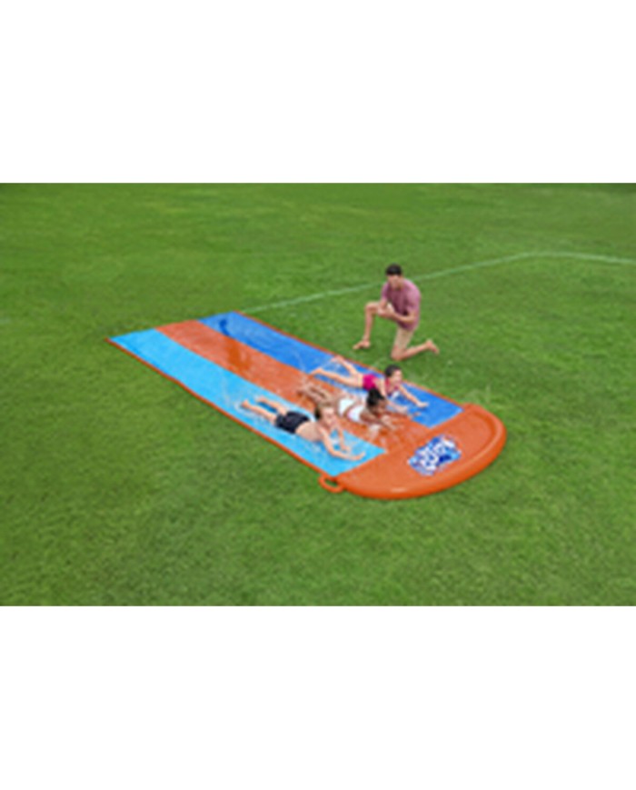 Bestway Pista Scivolante Tripla 488x207,5 cm +3 Anni Giardino 52329