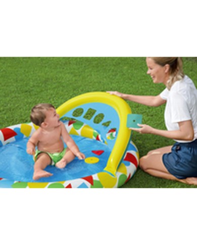 Bestway Piscina Gonfiabile Infantile Apprendimento 120x117x46 cm +4 mesi Giardino 52378