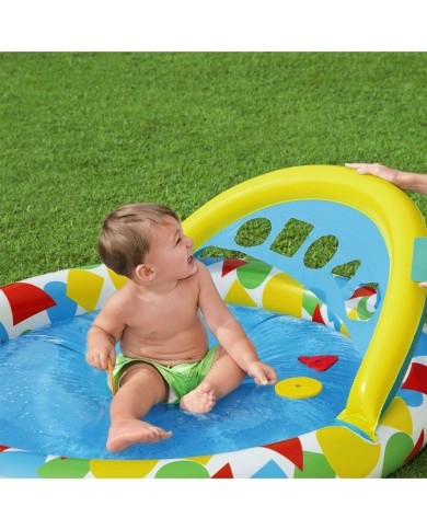 Bestway Piscina Gonfiabile Infantile Apprendimento 120x117x46 cm +4 mesi Giardino 52378