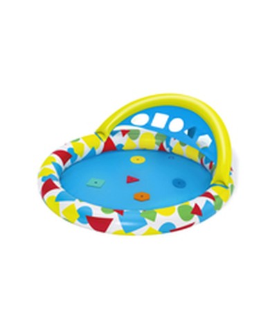 Bestway Piscina Gonfiabile Infantile Apprendimento 120x117x46 cm +4 mesi Giardino 52378