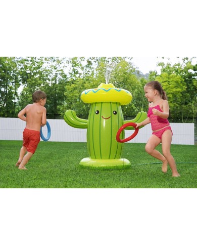 Bestway Spruzzatore Gonfiabile Cactus 105x60x105 cm +2 Anni Giardino 52281 Bestway Spruzzatore Gonfiabile Cactus 105x60x105 cm +2 Anni Giardino 52281