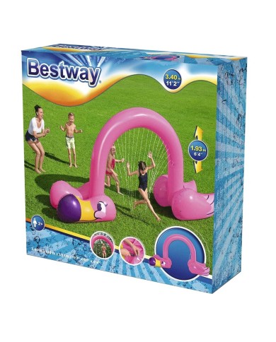 Bestway Irrigatore Jumbo Flamingo 340x110x193 cm +2 Anni Giardino 52382 Bestway Irrigatore Jumbo Flamingo 340x110x193 cm +2 Anni Giardino 52382