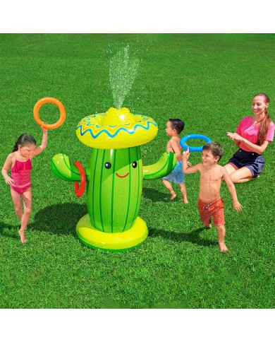 Bestway Spruzzatore Gonfiabile Cactus 105x60x105 cm +2 Anni Giardino 52281 Bestway Spruzzatore Gonfiabile Cactus 105x60x105 cm +2 Anni Giardino 52281