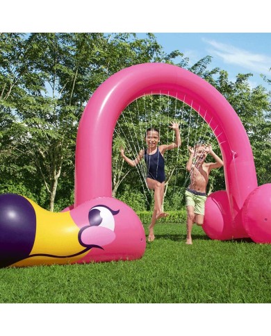 Bestway Irrigatore Jumbo Flamingo 340x110x193 cm +2 Anni Giardino 52382 Bestway Irrigatore Jumbo Flamingo 340x110x193 cm +2 Anni Giardino 52382