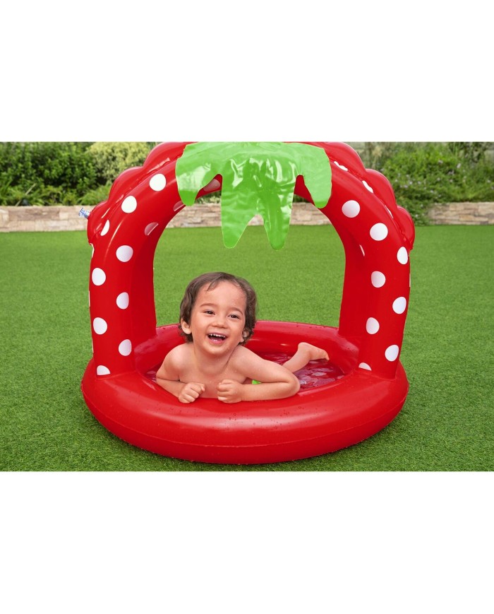 Bestway Piscina Gonfiabile per Bambini con Tetto Pavimento Imbottito 91x91x91 cm +2 Anni Giardino 52387 Bestway Piscina Gonfiabile per Bambini con Tetto Pavimento Imbottito 91x91x91 cm +2 Anni Giardino 52387