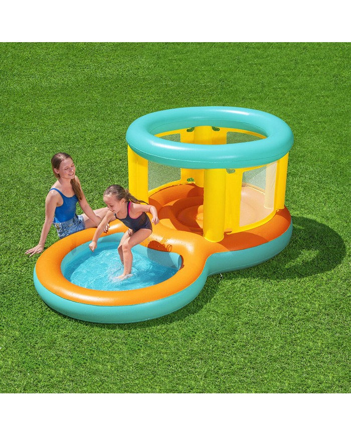 Bestway Piscina Gonfiabile Parco Giochi Saltatore 239x142x102 cm +3 a 6 Anni Giardino 52385 Bestway Piscina Gonfiabile Parco Giochi Saltatore 239x142x102 cm +3 a 6 Anni Giardino 52385