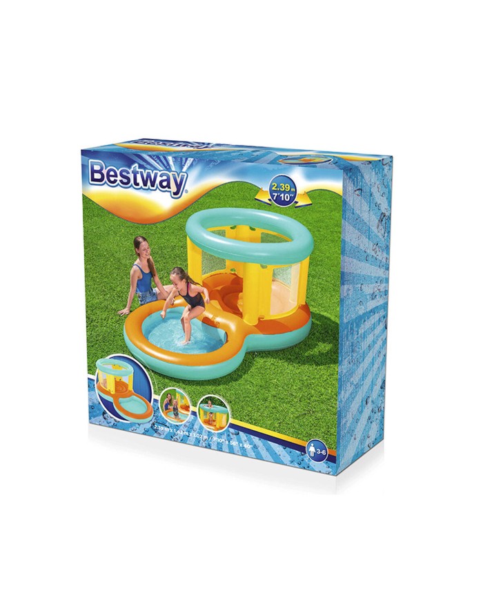 Bestway Piscina Gonfiabile Parco Giochi Saltatore 239x142x102 cm +3 a 6 Anni Giardino 52385 Bestway Piscina Gonfiabile Parco Giochi Saltatore 239x142x102 cm +3 a 6 Anni Giardino 52385