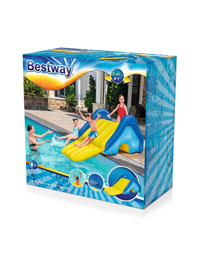 Bestway Scivolo Gonfiabile 247x124x100 cm +3 Anni Piscina 52453