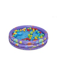 Bestway Piscina Gonfiabile per Bambini 3 Anelli con Palle 102x25 cm +2 Anni Interno e Giardino 52466 Bestway Piscina Gonfiabile per Bambini 3 Anelli con Palle 102x25 cm +2 Anni Interno e Giardino 52466