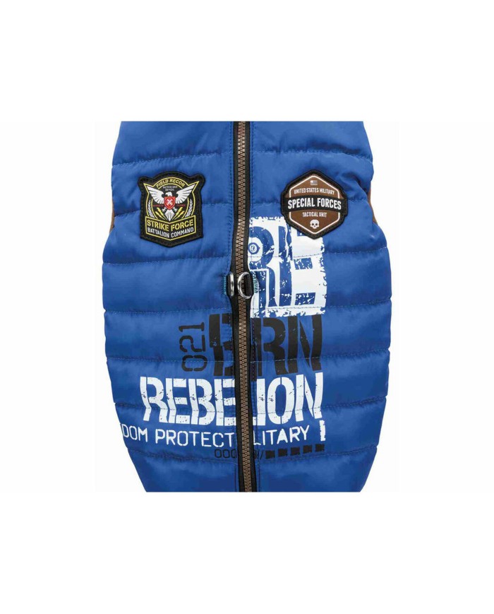 Cappotto per cane Trixie Saint-Malo Azzurro S