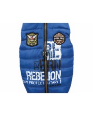 Cappotto per cane Trixie Saint-Malo Azzurro S