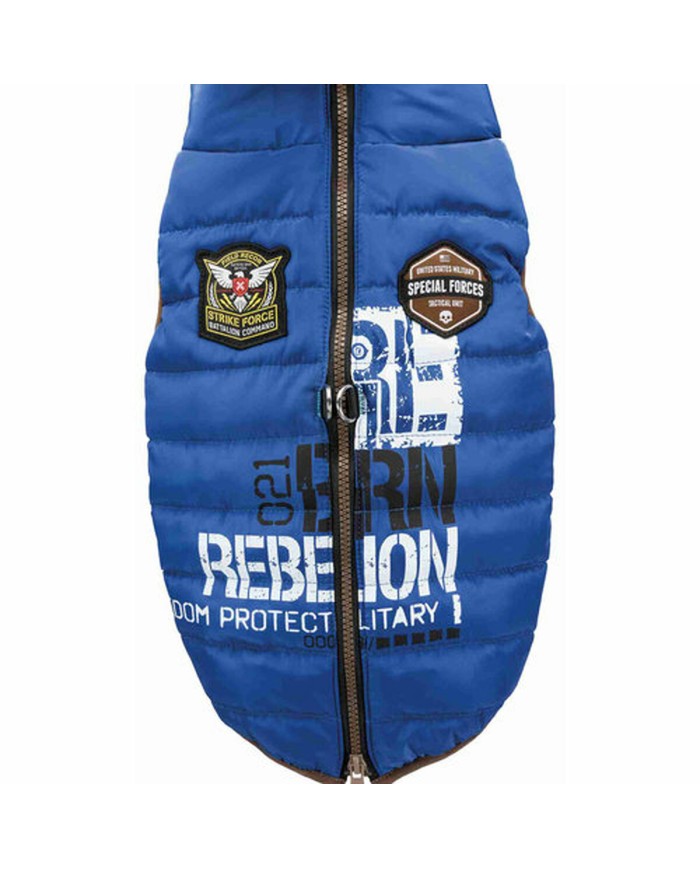 Cappotto per cane Trixie Saint-Malo Azzurro M