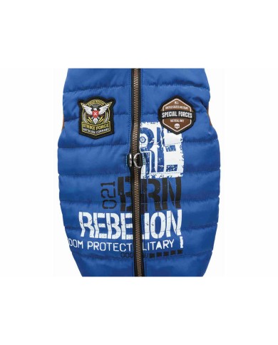 Cappotto per cane Trixie Saint-Malo Azzurro M