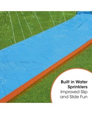 Bestway Pista Scivolante Tsunami Singola 488x82 cm +3 Anni Giardino 52477