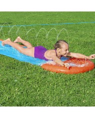 Bestway Pista Scivolante Tsunami Singola 488x82 cm +3 Anni Giardino 52477