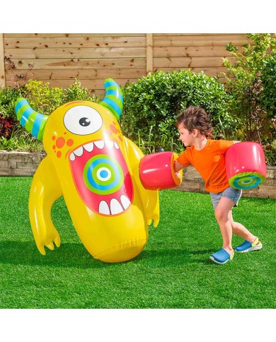 Bestway Punching Gonfiabile Mostro 120 cm +3 Anni Interno e Giardino 52545 Bestway Punching Gonfiabile Mostro 120 cm +3 Anni Interno e Giardino 52545
