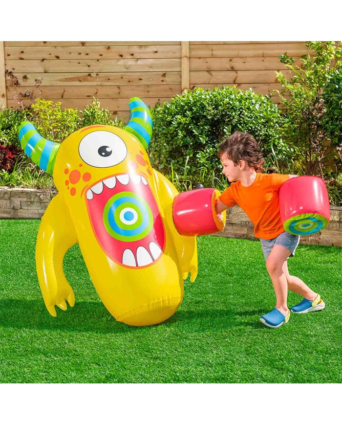 Bestway Punching Gonfiabile Mostro 120 cm +3 Anni Interno e Giardino 52545 Bestway Punching Gonfiabile Mostro 120 cm +3 Anni Interno e Giardino 52545